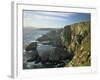 Cliffs at Mizen Head, County Cork, Munster, Republic of Ireland,Europe-David Hughes-Framed Photographic Print