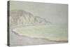 Cliffs at Pourville, 1896-Claude Monet-Stretched Canvas