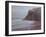 Cliffs at Shaldon S/Devon,  pastel-Margo Starkey-Framed Giclee Print