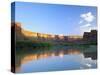 Cliffs at Sunrise Along Green River at Mineral Bottom, Utah, USA-Scott T. Smith-Stretched Canvas