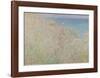 Cliffs at Varengeville, 1897-Claude Monet-Framed Premium Giclee Print