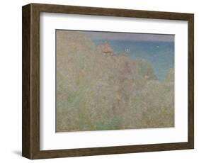 Cliffs at Varengeville, 1897-Claude Monet-Framed Giclee Print