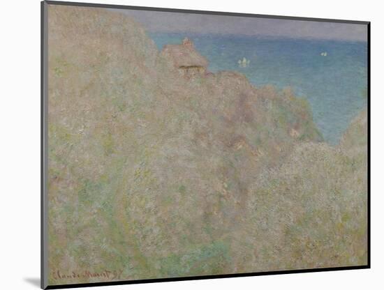 Cliffs at Varengeville, 1897-Claude Monet-Mounted Giclee Print