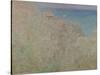 Cliffs at Varengeville, 1897-Claude Monet-Stretched Canvas