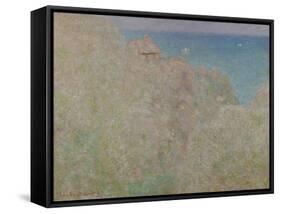 Cliffs at Varengeville, 1897-Claude Monet-Framed Stretched Canvas