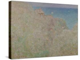 Cliffs at Varengeville, 1897-Claude Monet-Stretched Canvas