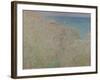 Cliffs at Varengeville, 1897-Claude Monet-Framed Giclee Print