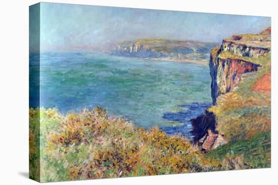 Cliffs at Varengeville-Claude Monet-Stretched Canvas