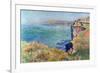 Cliffs at Varengeville-Claude Monet-Framed Premium Giclee Print