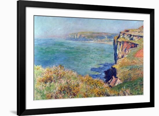 Cliffs At Varengeville-Claude Monet-Framed Art Print