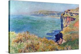Cliffs At Varengeville-Claude Monet-Stretched Canvas