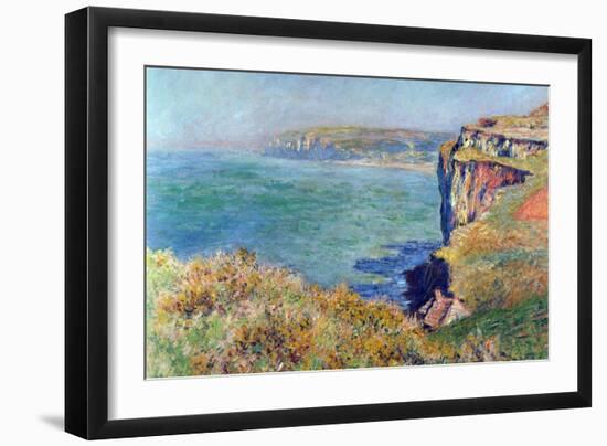 Cliffs At Varengeville-Claude Monet-Framed Art Print