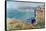 Cliffs At Varengeville-Claude Monet-Framed Stretched Canvas