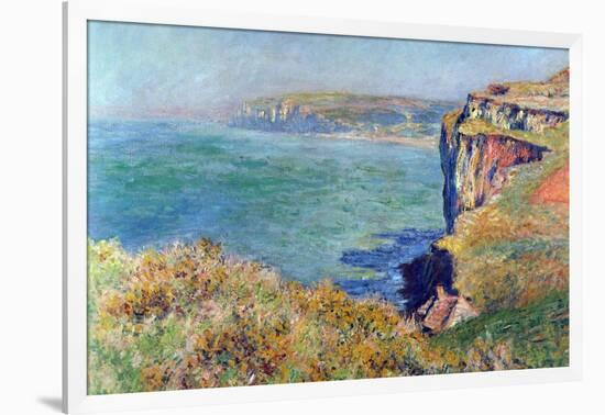 Cliffs At Varengeville-Claude Monet-Framed Art Print