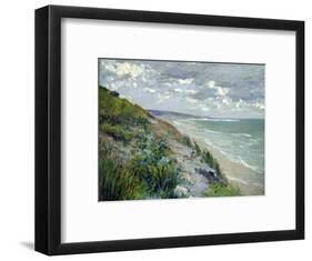 Cliffs by the Sea at Trouville-Gustave Caillebotte-Framed Premium Giclee Print