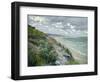 Cliffs by the Sea at Trouville-Gustave Caillebotte-Framed Premium Giclee Print