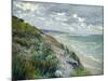 Cliffs by the Sea at Trouville-Gustave Caillebotte-Mounted Premium Giclee Print