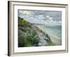 Cliffs by the Sea at Trouville-Gustave Caillebotte-Framed Giclee Print
