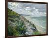 Cliffs by the Sea at Trouville-Gustave Caillebotte-Framed Giclee Print