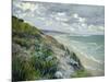 Cliffs by the Sea at Trouville-Gustave Caillebotte-Mounted Giclee Print