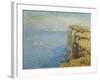 Cliffs in Normandy; Falaises En Normandie, 1901-Gustave Loiseau-Framed Giclee Print