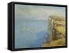 Cliffs in Normandy; Falaises En Normandie, 1901-Gustave Loiseau-Framed Stretched Canvas