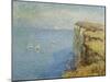 Cliffs in Normandy; Falaises En Normandie, 1901-Gustave Loiseau-Mounted Giclee Print