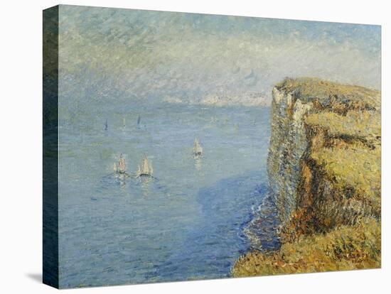 Cliffs in Normandy-Gustave Loiseau-Stretched Canvas