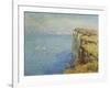 Cliffs in Normandy-Gustave Loiseau-Framed Giclee Print