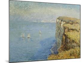 Cliffs in Normandy-Gustave Loiseau-Mounted Giclee Print