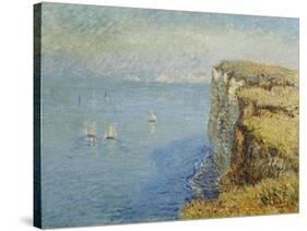 Cliffs in Normandy-Gustave Loiseau-Stretched Canvas