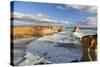 Cliffs, Loch Ard Gorge, View Towards the 12 Apostles, Great Ocean Road, Australia-Martin Zwick-Stretched Canvas