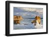 Cliffs, Loch Ard Gorge, View Towards the 12 Apostles, Great Ocean Road, Australia-Martin Zwick-Framed Photographic Print