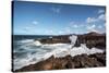 Cliffs, Los Hervideros, Lanzarote, Canary Islands, Spain-Sabine Lubenow-Stretched Canvas