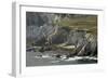 Cliffs Near Ashleam, Achill Island, County Mayo, Connacht, Republic of Ireland-Gary Cook-Framed Photographic Print