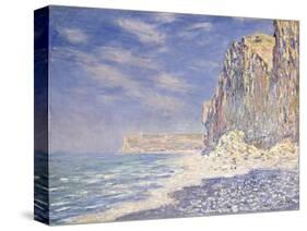 Cliffs Near Fecamp, 1881-Claude Monet-Stretched Canvas