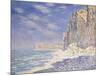 Cliffs Near Fecamp, 1881-Claude Monet-Mounted Giclee Print