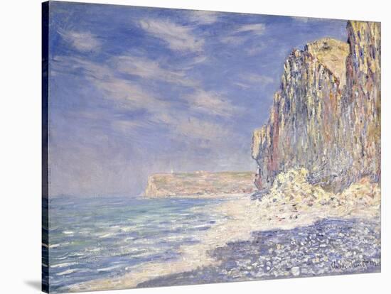 Cliffs Near Fecamp, 1881-Claude Monet-Stretched Canvas