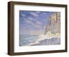 Cliffs Near Fecamp, 1881-Claude Monet-Framed Giclee Print