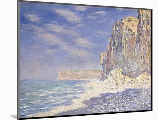 Cliffs Near Fecamp, 1881-Claude Monet-Mounted Giclee Print