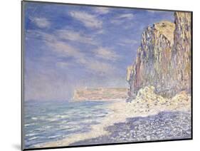 Cliffs Near Fecamp, 1881-Claude Monet-Mounted Giclee Print