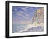 Cliffs Near Fecamp, 1881-Claude Monet-Framed Giclee Print