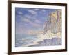 Cliffs Near Fecamp, 1881-Claude Monet-Framed Giclee Print
