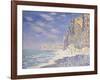 Cliffs Near Fecamp, 1881-Claude Monet-Framed Giclee Print