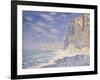 Cliffs Near Fecamp, 1881-Claude Monet-Framed Giclee Print