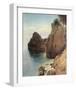 Cliffs near Final-Marina-Eugen Bracht-Framed Art Print