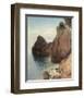 Cliffs near Final-Marina-Eugen Bracht-Framed Art Print