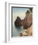 Cliffs near Final-Marina-Eugen Bracht-Framed Art Print