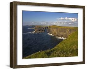 Cliffs Near Kilkee, Loop Head, County Clare, Munster, Republic of Ireland, Europe-Richard Cummins-Framed Photographic Print