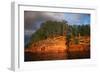 Cliffs Of Apostle Islands National Lakeshore-Steve Gadomski-Framed Photographic Print